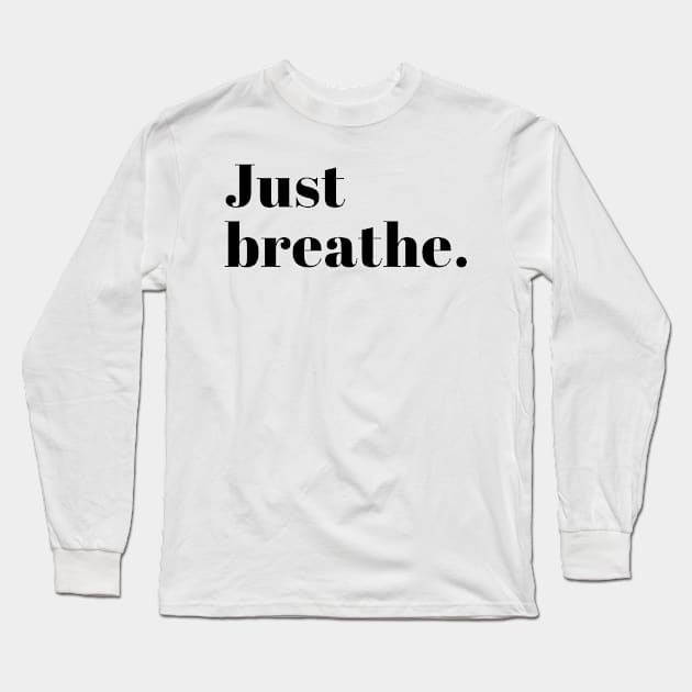 Breathe Long Sleeve T-Shirt by ghjura